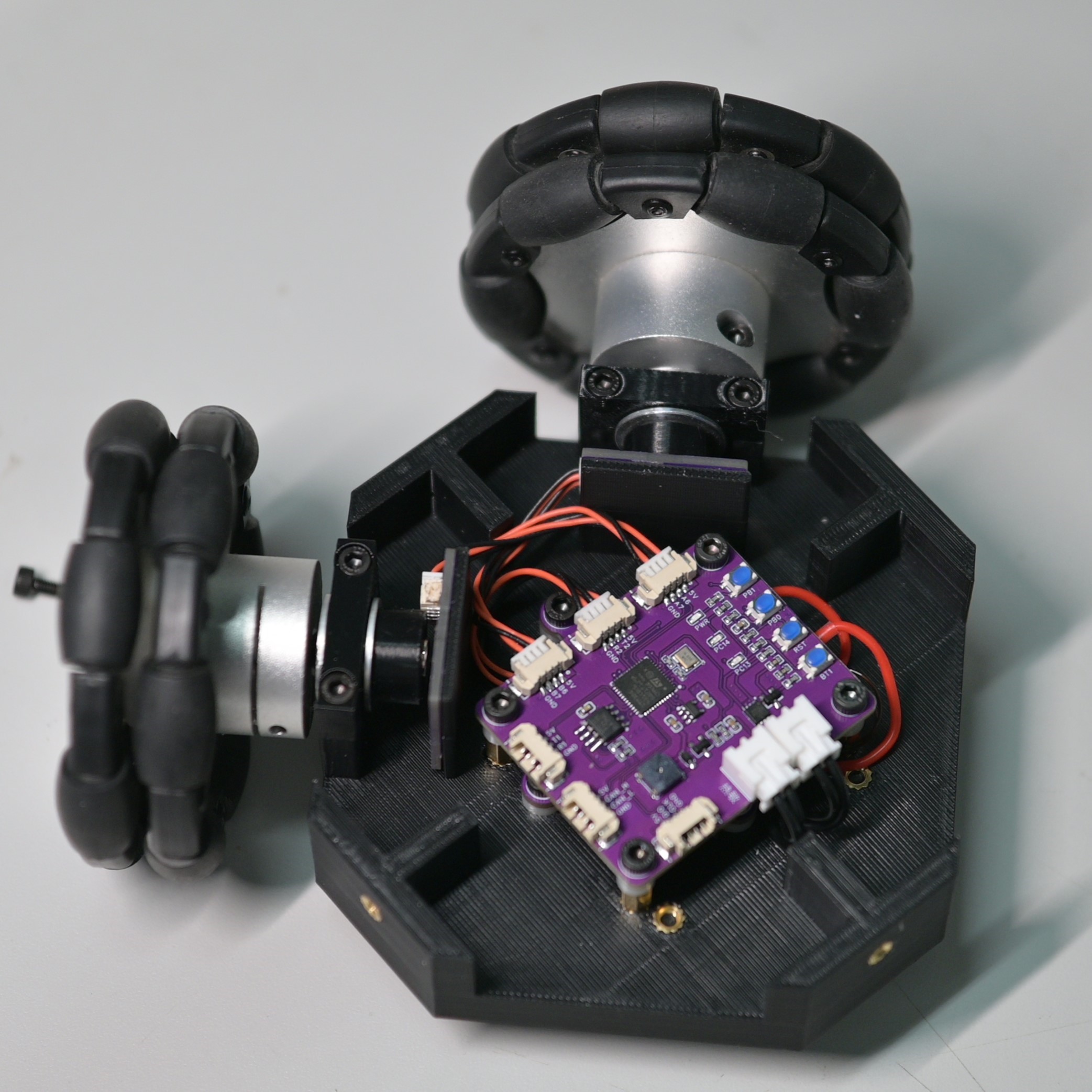 平面定位系统作品实物